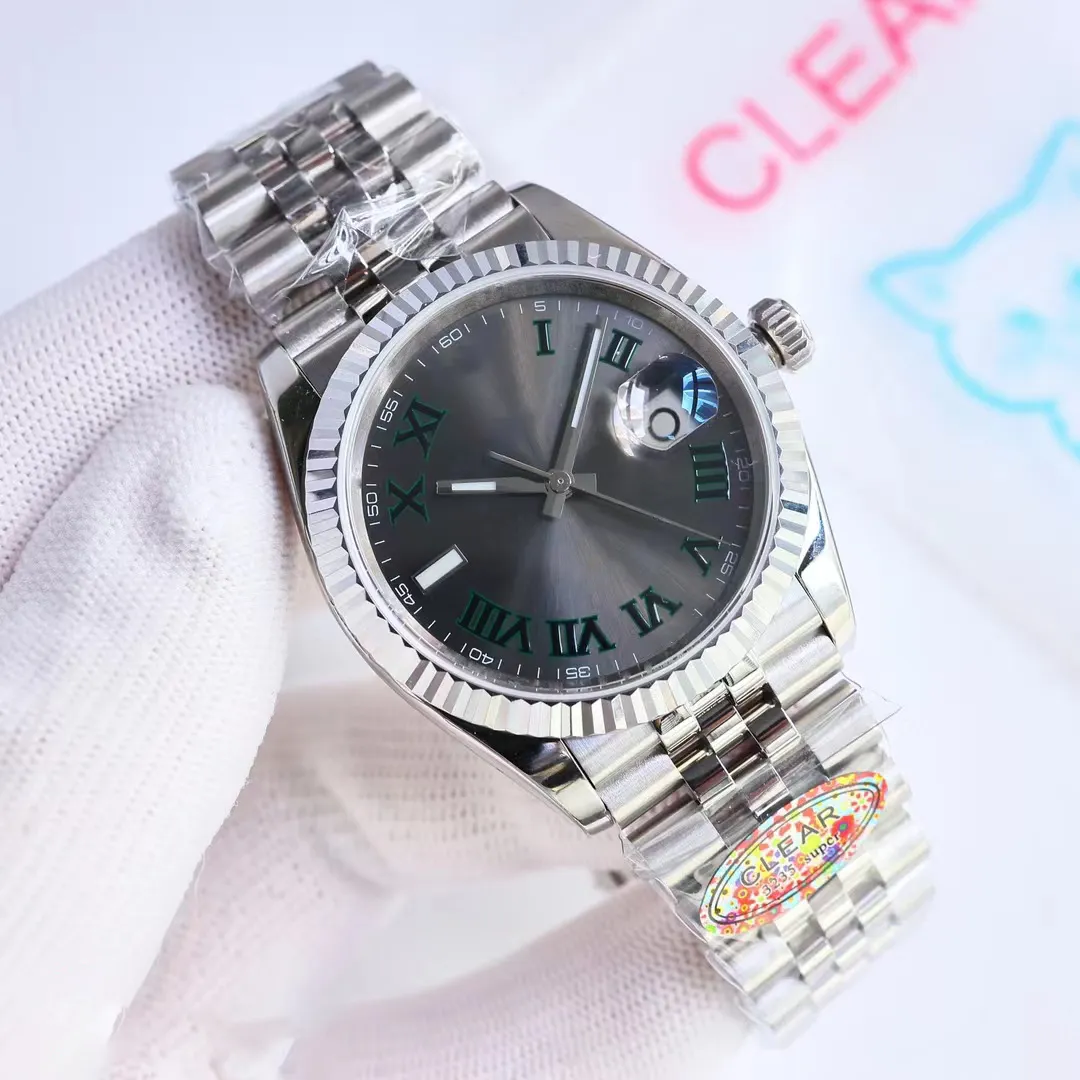 Relógio de fábrica masculino designer 41/36mm aço inoxidável high-end 3235 relógio mecânico super brilhante vidro safira à prova dwaterproof água relógio de jóias de luxo