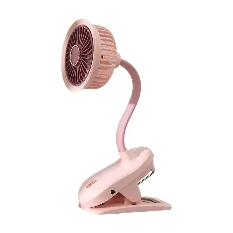 Aksesuarlar Electric Mini Masaüstü Fan Şarj kablosu ile büyük kapasiteli pil klipsi, arabası fanında taşınabilir küçük masa fanı ev memuru