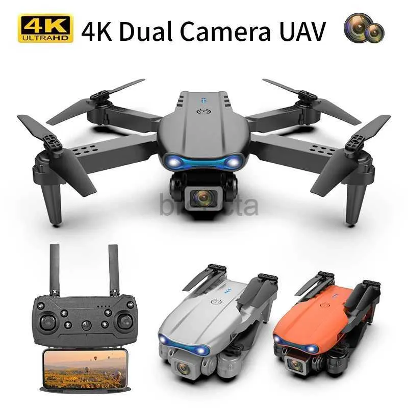 Drohnen E99 K3 Drohnenkamera Quadcopter Fpv Profesional Rc Fernbedienung Hubschrauber Dron HD 4k Professionelles Spielzeug.ldd240313