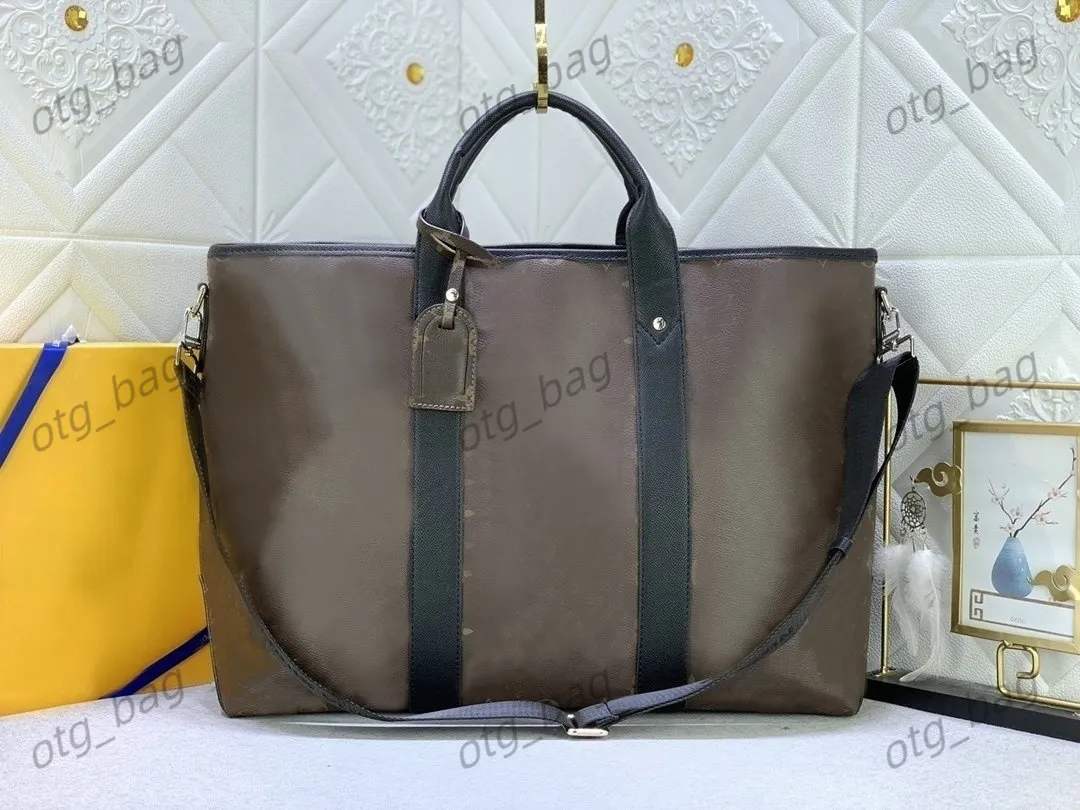 M30937 Hombres Moda Casual Designe Lujo FIN DE SEMANA TOTE NM Bolso Messenger Bag Bolso de hombro tipo bandolera