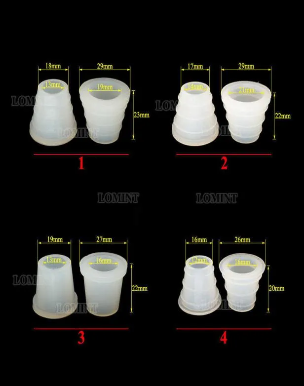 Seal Silicone LOMINT Grommet White Rubber Hookah Bowl For Shisha Hookahs Chicha Narguile DIY Small Big Size Ac6703830