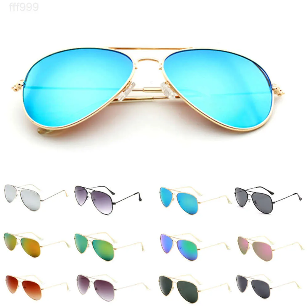 estilo atemporal Sapo gafas mujer Espejo clásico Gafas de sol Piloto Polarizado para hombre Ligero cómodo12color Valentine unisex Grande Si raies ban R5GU