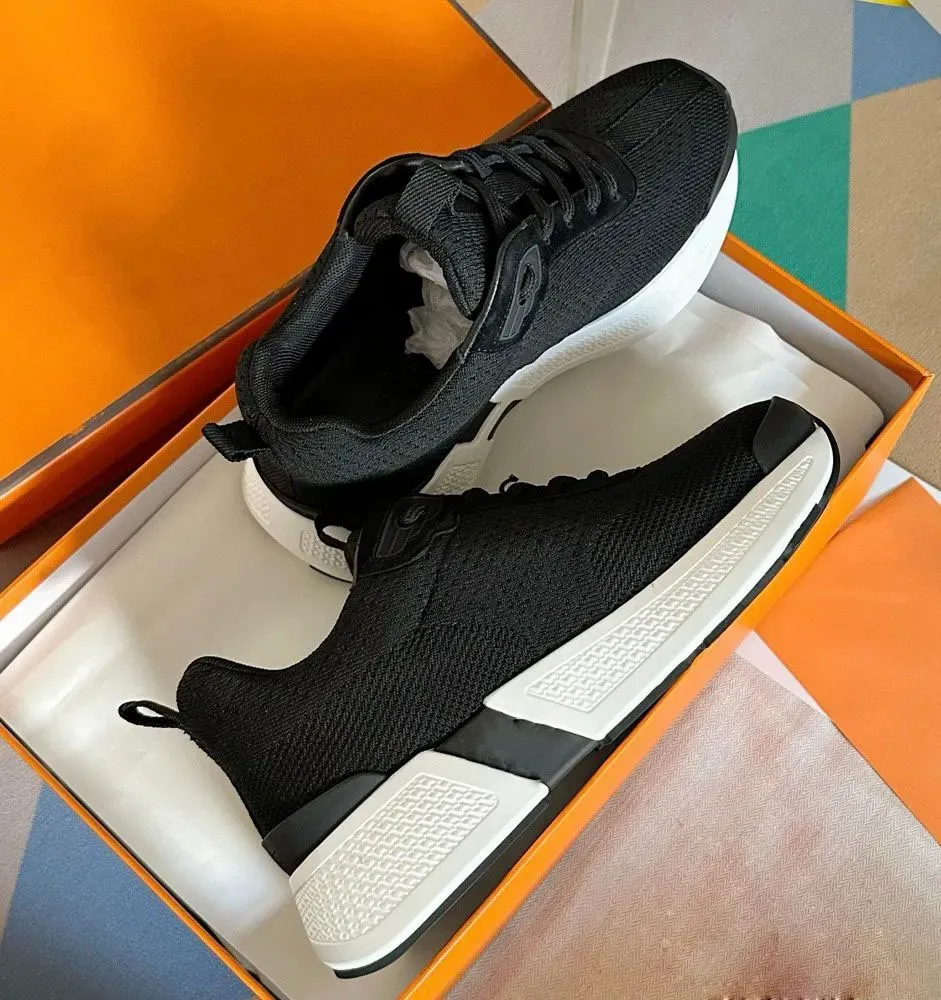 Bulk Elegant Brand Men Heros Sneakers Shoes Mesh Technical Knit Suede Goatskin Trainer Chunky Rubber Sole Day Long Casual Walking Wholesale Daily Footwear From Wangget 40.99 DHgate.Com