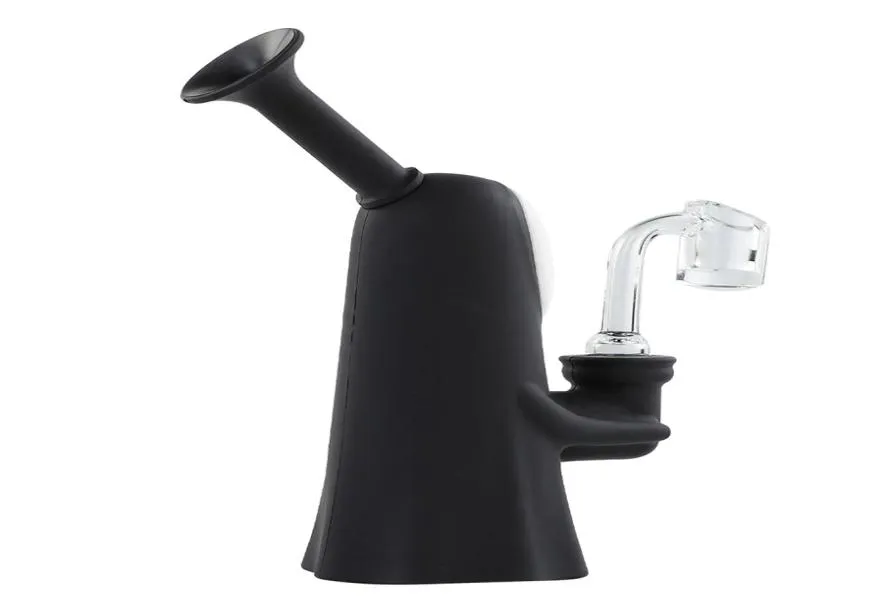 Brilham no escuro cachimbos de água mini tubos de mão bongos de água de silicone dab rig óleo bong links personalizados2330165