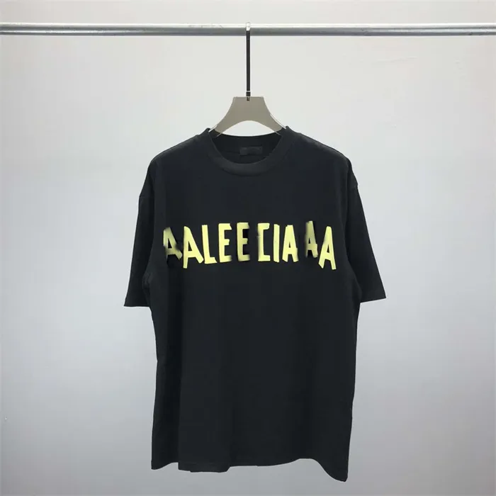 Modedesigner Menst Shirts New Balanace T-shirt Cotton Casual Tees Kort ärm Hip Hop H2y Streetwear Luxury Tshirts Size M-3XL