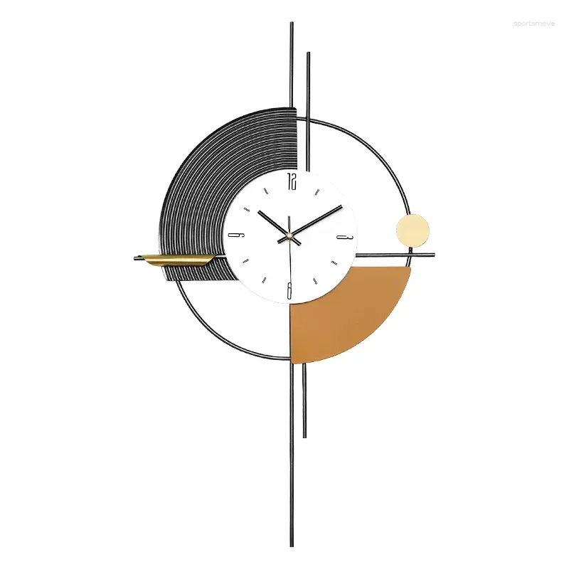 Wanduhren, große digitale Uhr, mechanisch, minimalistisch, Quarz, Luxus-Kunst, moderne nordische Dekoration