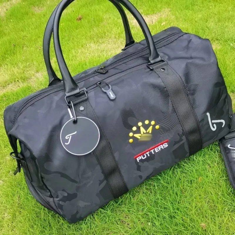 Camerons Outdoor Sports Golf Bag Högkvalitativ designer Handväska Män och kvinnors stora kapacitet Vattentäta klädskoskor på väskan