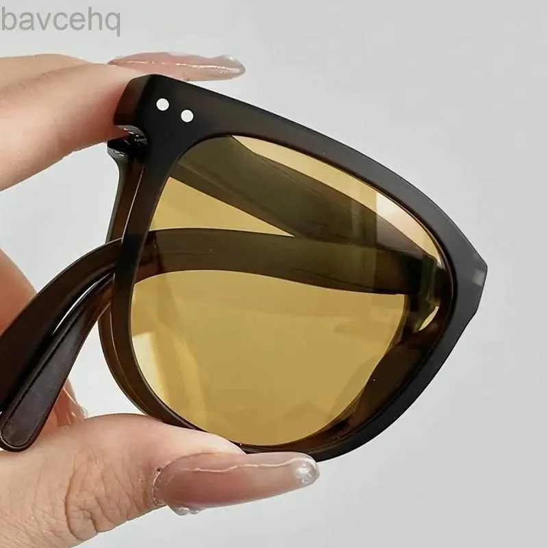 Uv400 Cycling Sunglasses Portable Foldable Round Frame Shade Windshield Avoid Flying Insects Bicycle Accessories ldd240313