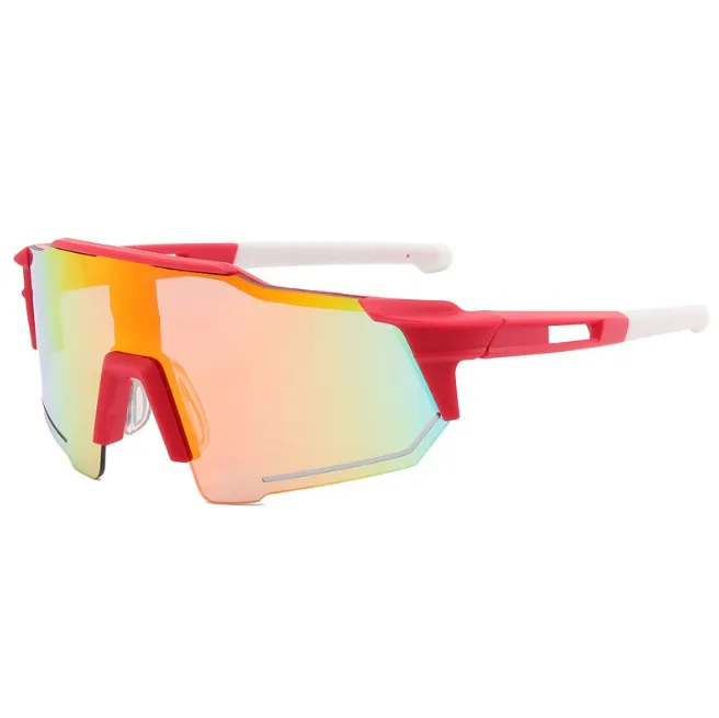 Gafas de sol de diseñador para hombre, gafas de sol con montura naranja, gafas de sol de una pieza para hombre, gafas de diseñador, gafas deportivas para escalar, gafas de sol para mujer occhiali uomo