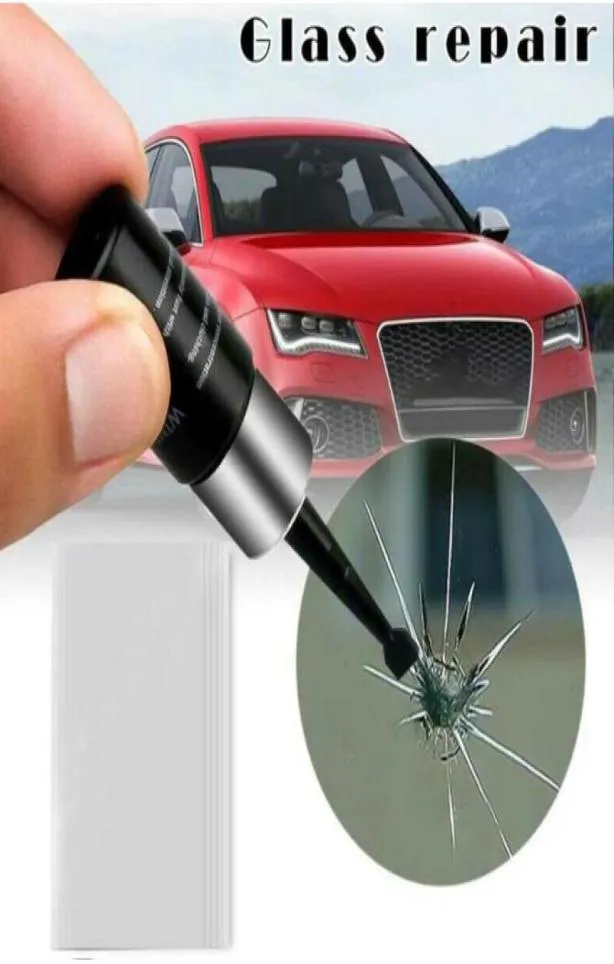 Auto Glas Kras Crack Herstellen Tool Auto Voorruit Reparatie Hars Kit DIY Autoruit Reparatie Gereedschap Vensterglas Curing Lijm9257165