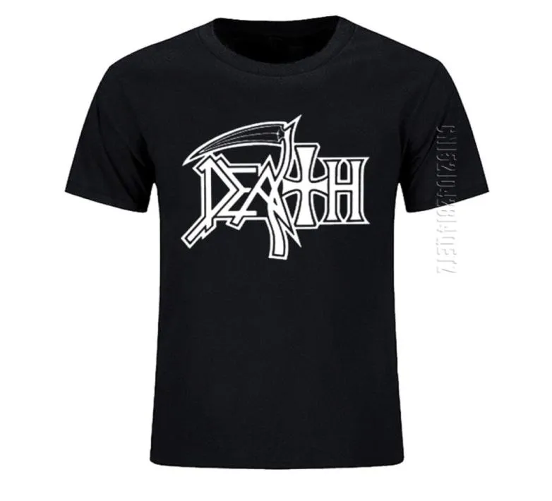 Death Rock Band Heavy Metal Men Tshirt swobodne okrągły szyję duży bawełniany t -shirt prezent urodzinowy Tshirt 2107064070897