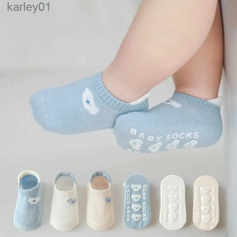 Kids Socks Ladka 3Pairs/set Newborn Baby Socks For Girls Boys Summer Mesh Thin Infant Girl Boy Toddler Short Sock 0-5T Chlidrens Socks yq240314