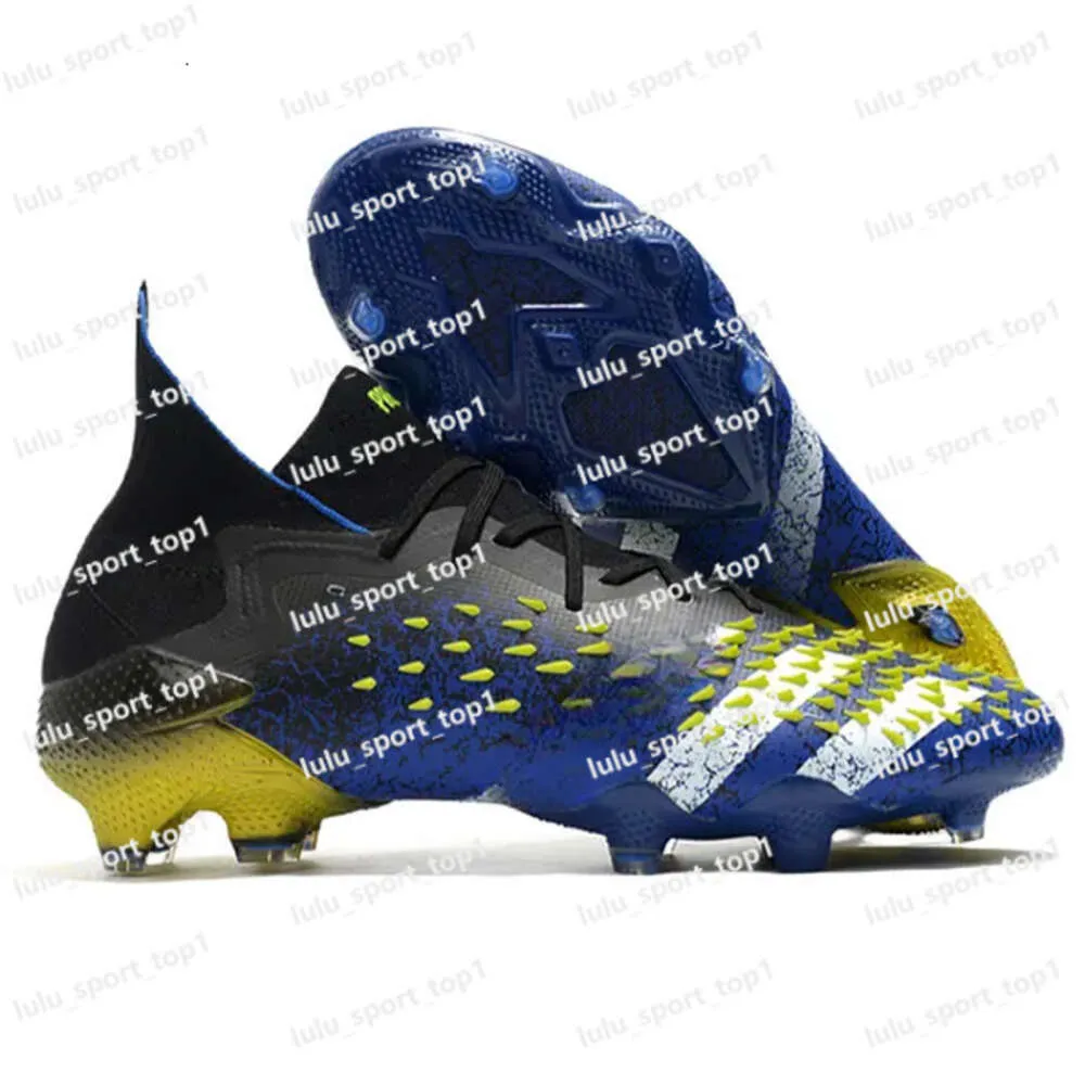 PREDATOR FREAK Soccer Cleats High & Low Ankle, Accelerator Shoes For Mens Football Black, 22