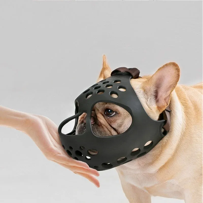 Muzzle for flat faced dogs hot sale