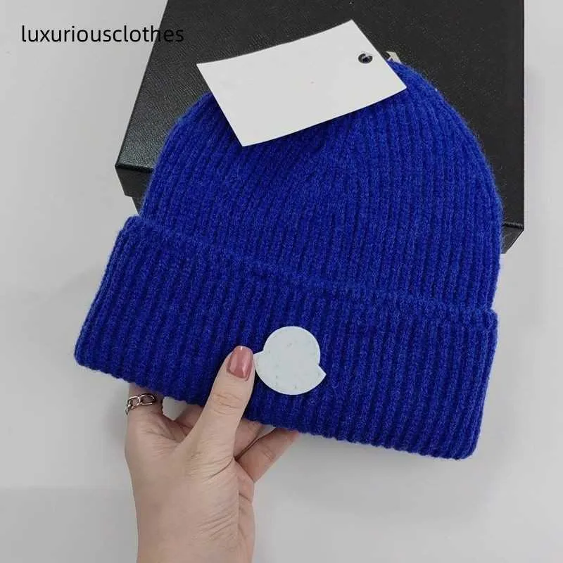 Beanie/Skull 2024 Nya kepsar Designer Beanie Hat Fashion Letter Mens and Womens Casual Hats Fall och Winter High-kvalitet Wool Sticked Cap Cashmere Caps 19 färger
