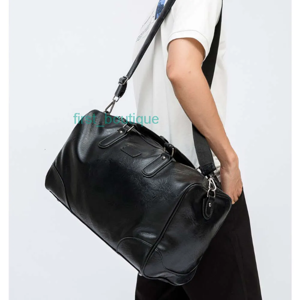 Kobiety mężczyzn luksurys torba podróżna nosić na bagażu torby na jaskółce duże skórzane taśmowe pasmo