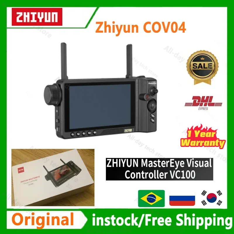 Heads Zhiyun Cov04 аксессуаров MasterEye Visual Controller VC100 для Zhiyun Weebill 2 S Crane 3S 2S Стабилизатор шрифта.