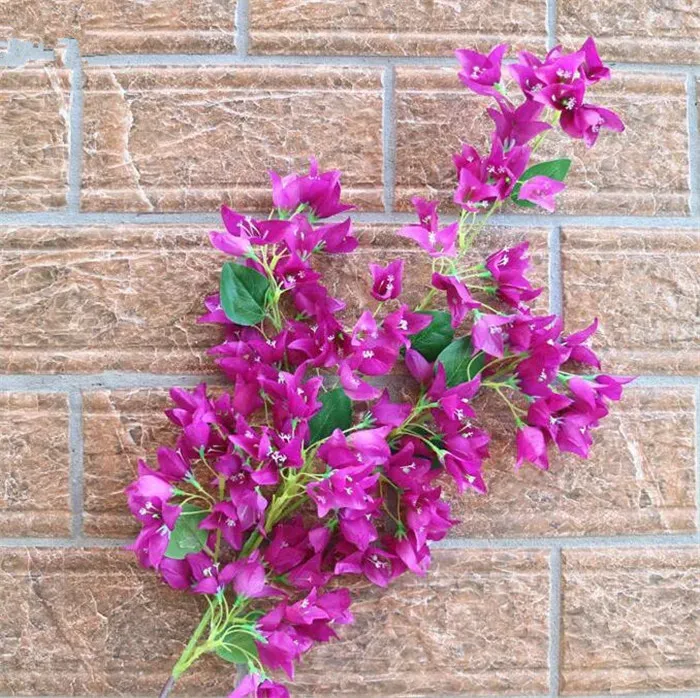 Silk Bougainvillea Fake bougainvillea spectabilis more Flower heads for Wedding Centerpieces Home Party Artificial Decorative Flower