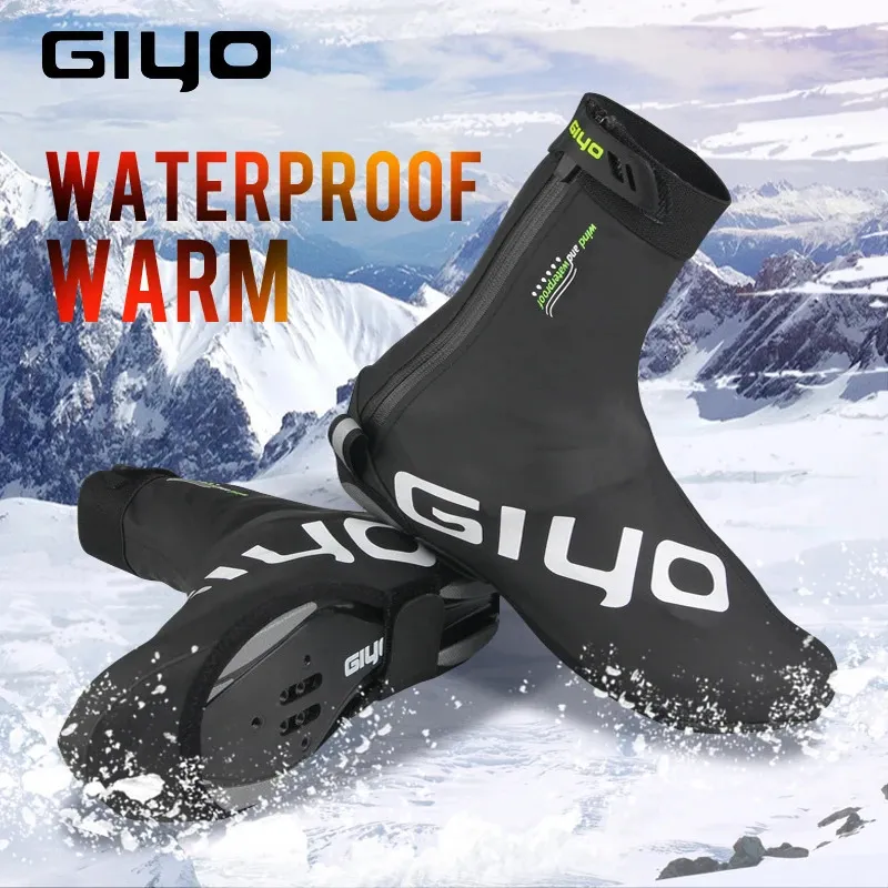 Giyo Winter Cycling Shoe Covery Women Men Buty Cover Mtb Road Rower Ride Rides Orshoes Wodoodporne buty pokrowce rowerowe 240312