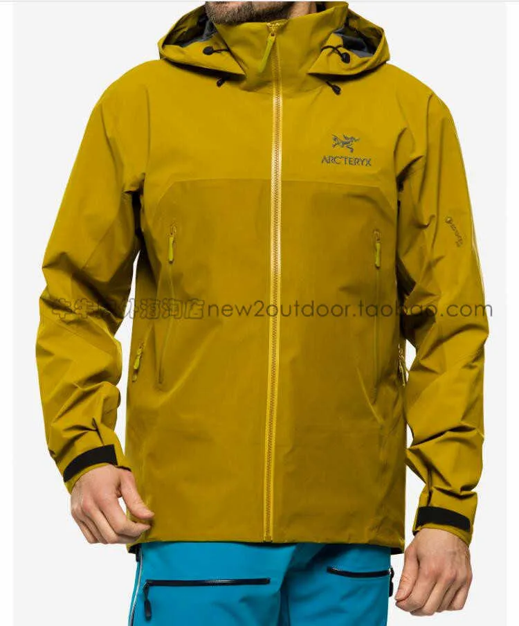 Felpe con cappuccio Aarcterys da uomo di design Nuovo AArchaeopteryxs Aarcterys Beta Ar Cappotto rigido impermeabile Gtx Pro All Weather Charge x VYIG