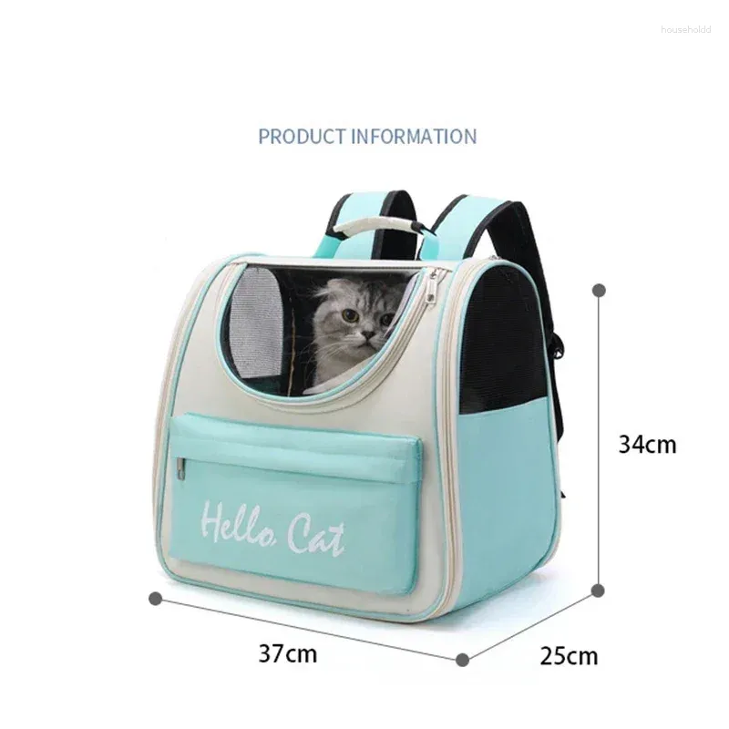 Cat Nosider Outdoor Portable Travel Pet przezroczysty dla oddychania plecak małych zapasów Koty nośne przewożące psy