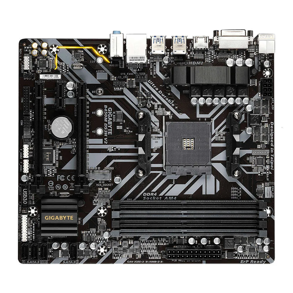 Ryzen 5 5500 Motherboard: Gigabyte B450M DS3H V2 + AMD Ryzen 5
