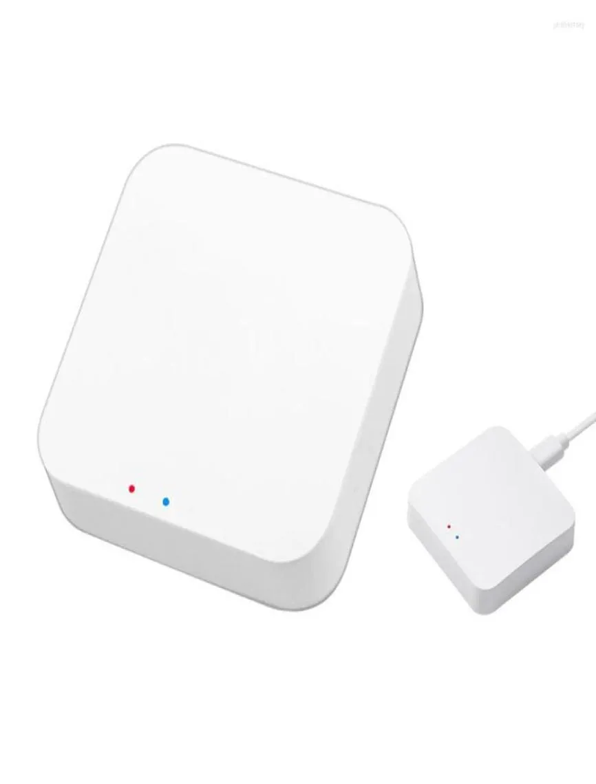 Contrôle de maison intelligente Tuya Mini passerelle sans fil Bluetooth compatible Zigbee3 0 application de téléphone portable climatiseur WiFi Hub électrique 3498087