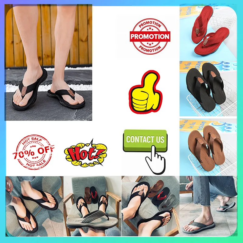 Designer Casual P orm Slides Slippers Men Woman anti slip wear-resistant weight breathable super soft soles flip flop Flat Beach sandals GAI