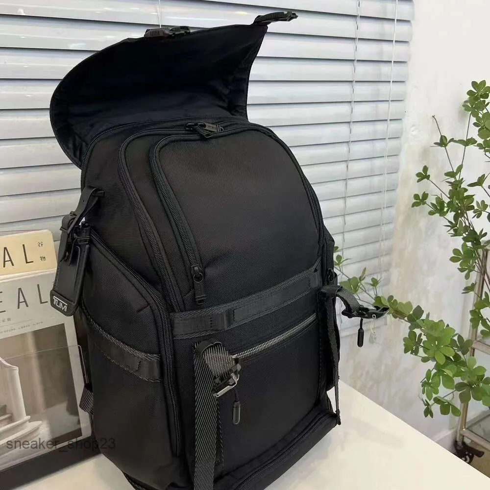 Bravo Tum1 Designer Tumy Pojemność Inicjały torebki TOP BACKPACK 232719D Alpha Business Trave