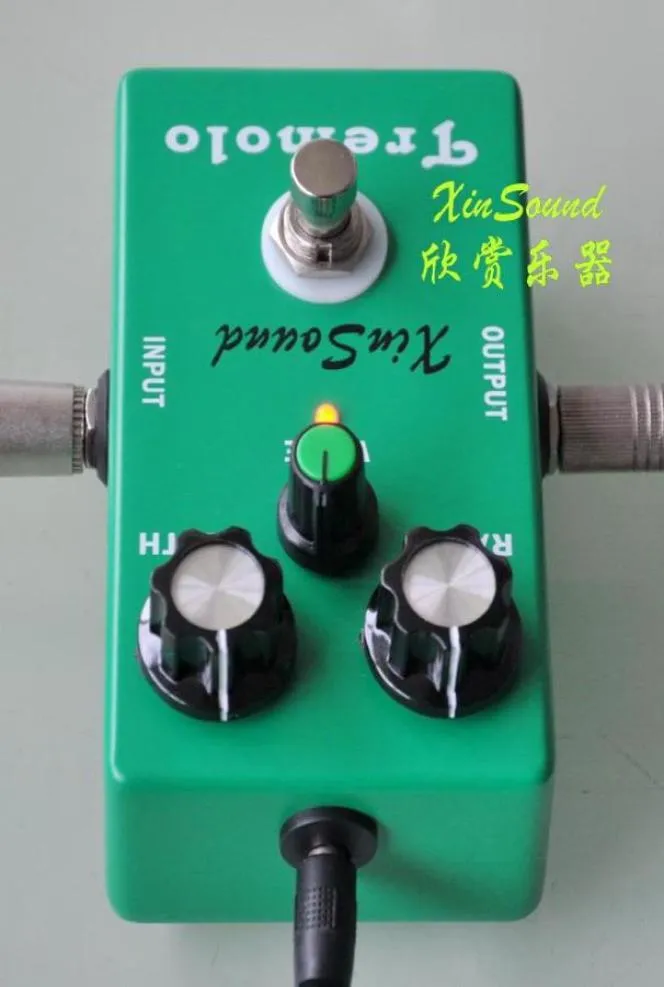 Klasik Analog Tremolo TR70 Gitar Efektleri Pedal Xinsound el yapımı gerçek bypass güzel 5454801