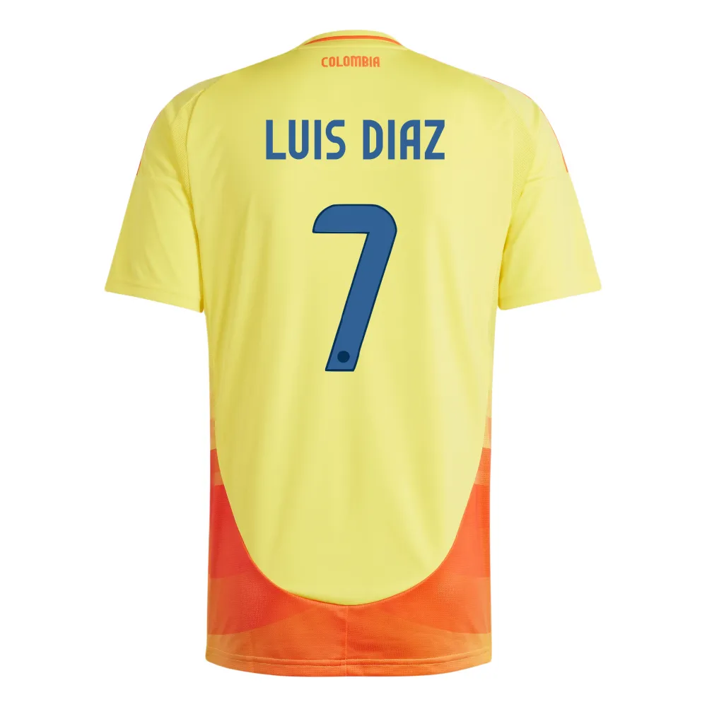 Risparmia alla grande su Jersey Della Colombia Copa America 2024 KIT HOME  CENTENARIO CENTENARIO COPA COPA COPA America Diaz Falcao James in grandi