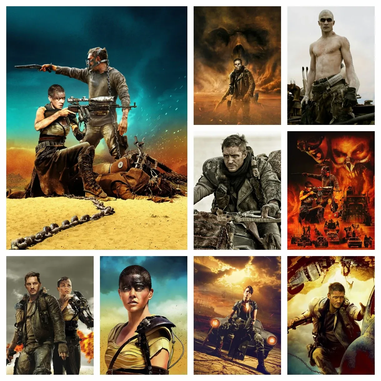 Stitch Mad Max Film Diamante Mosaico Pittura Film classico Punto croce Strass Immagini Arte Trapano completo Ricamo Artigianato Decorazioni per la casa