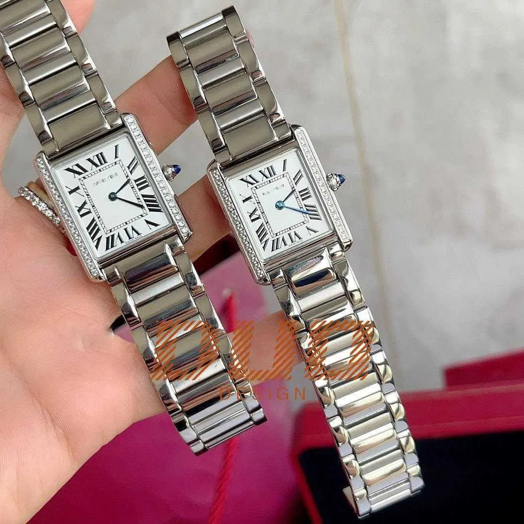 Independent brand Tank Designer watches Mechanical men s and women s Original 1 1 watches stainless steel strap imported waterproof mens Luxury watch