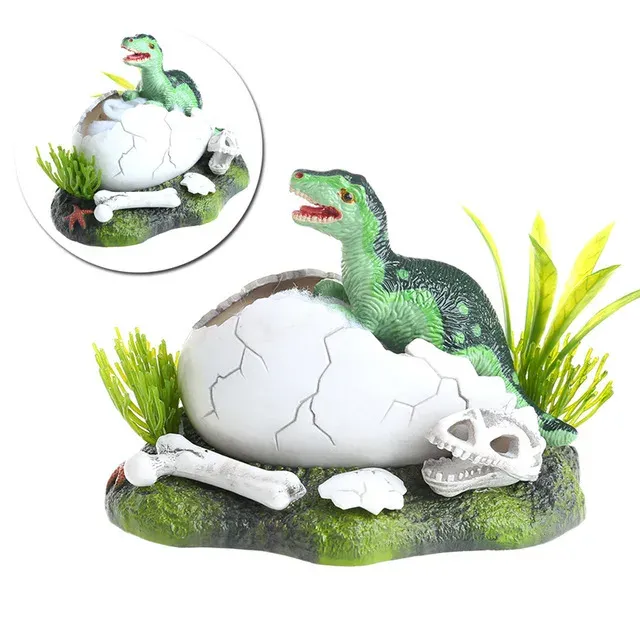 Ferramentas Um Hipocampo Pneumático Tanque de Peixes Decoração Paisagismo Simulação Pneumática Oxigênio Ovo Dinossauro