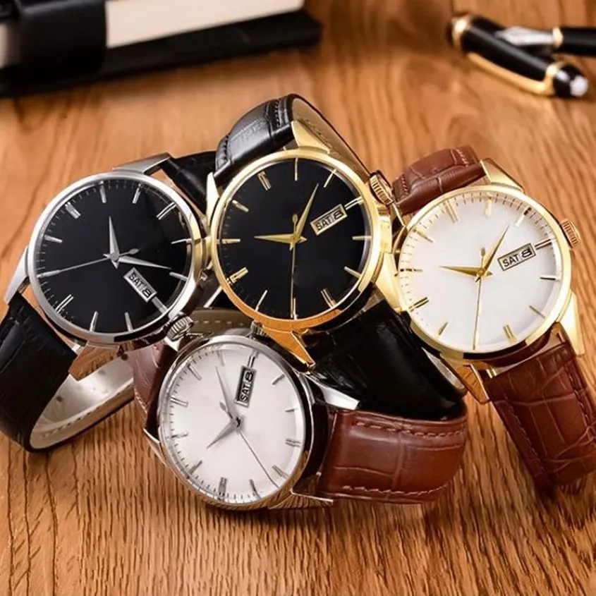 2021 Herrklockor Top Brand Luxury Men Fashion Quartz Watch Blue Dial Silver Steel Watches Tools for Watchmakers Relogio Masculino234u