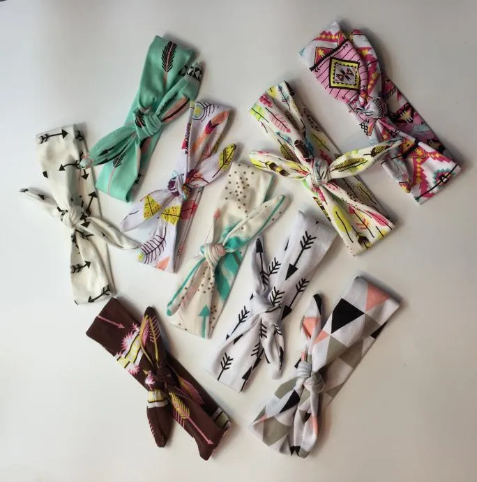 베이비 ins bowknot headbands 14 디자인 패션 어린이 ins 귀여운 활 사랑스러운 활 마노 ot 헤드 워프 Bownot Elastic Children Accessories6785839