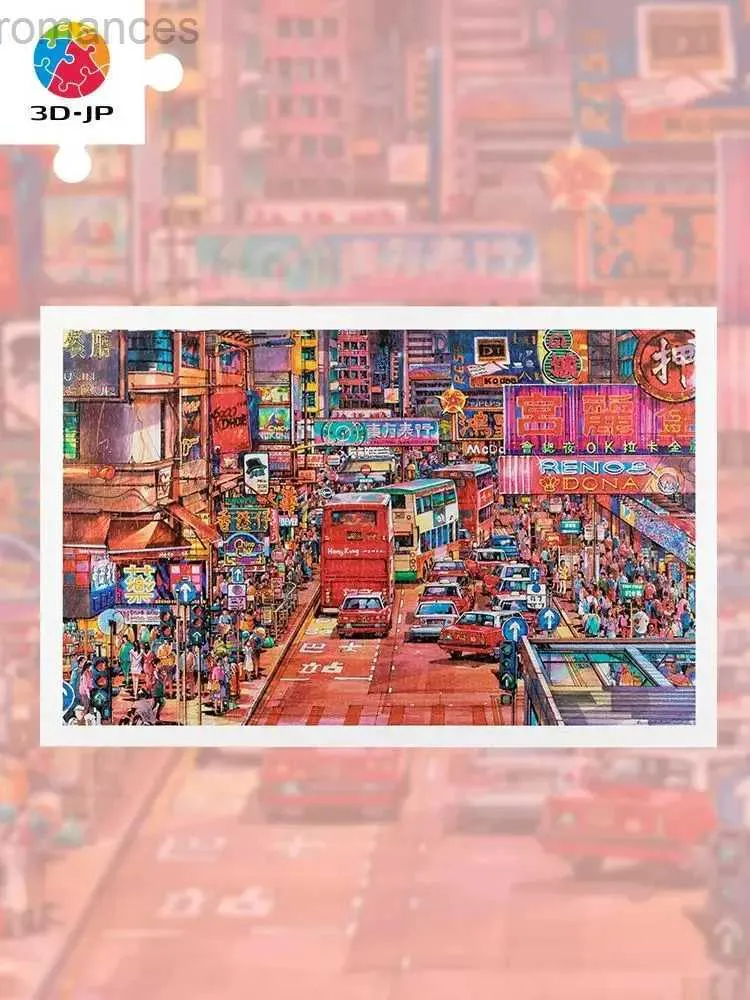 Childrens 3D Puzzles Flat Plastic Jigsaw Puzzle For Adults And