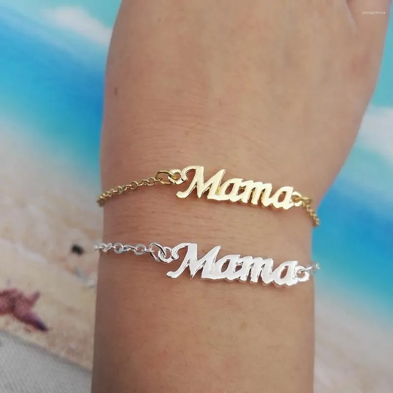 Link Bracelets SanLan Mothers Bracelet Mother's Day Mama Mum Gift Mother Jewelry