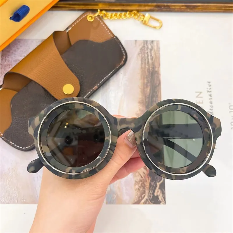 Letter designer sunglasses for women men super vision round sunglasses designer sport sun glasses sonnenbrille summer casual eyeglasses hg115 H4