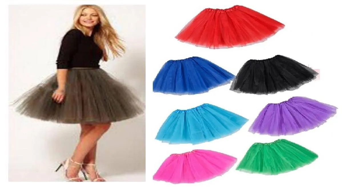 3 pezzi gonna tutu per adulti donna tulle danza tutu principessa delle ragazze gonna lunga halloween fantasia tutu vestire gonne 40 cm6939575