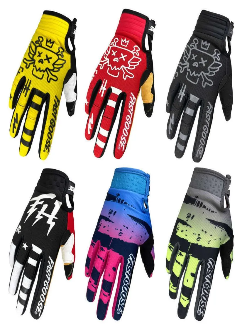 Gants de cyclisme Fastgoose gants de moto doigt complet résistant à l'usure descente Endruo gant de course de vélo Motocross Guantes course Mitte9970931