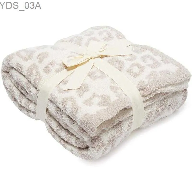 Одеяла Одеяла Половина овцы Леопардовый плюш 240314