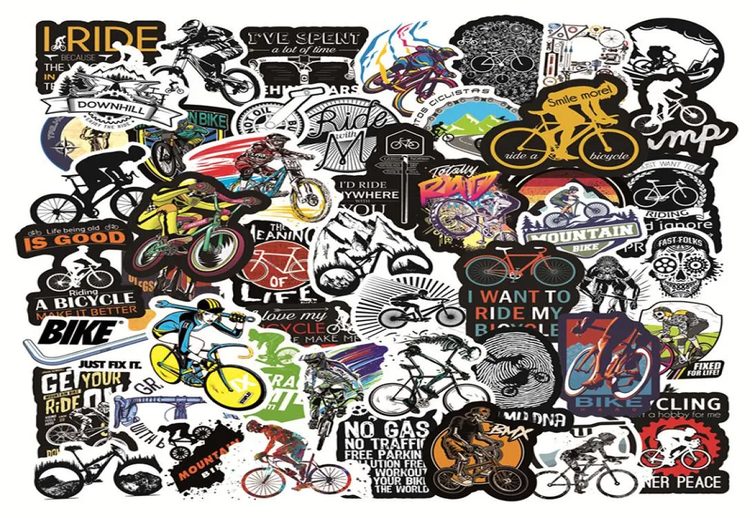 50 outdoor mountain offroad bike graffiti stickers luggage motorcycle trolley case hand account waterproof diy stickers9594896