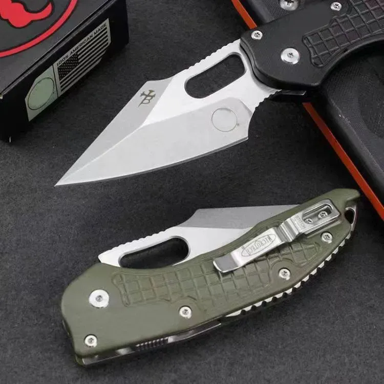 Combat Micro 169RL-11FRGTBK MT Knife M390 Stalowe ostrze G10 radzi sobie z walką taktyczną noże samoobrony EDC Pocket Tools