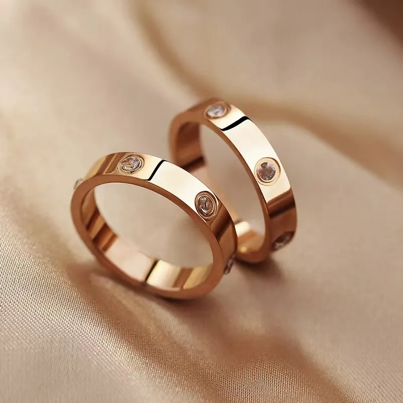 Bagues de créateur originales pour femmes, bague d'éternité, bagues de couple, bague en argent sterling pour bague de mariage, bijoux d'anniversaire, cadeau, vente en gros, bague de mariage, bague pour homme