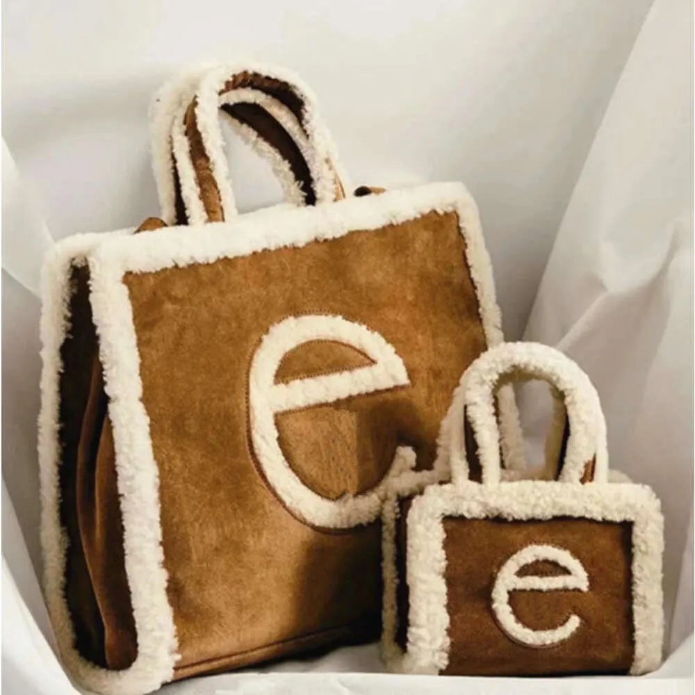UGG Designer Teddy Bag Luxury Fleece Shopping Tote With Lambswool Clutch Ideal For Men Women From Joyal bags 34.88 DHgate.Com