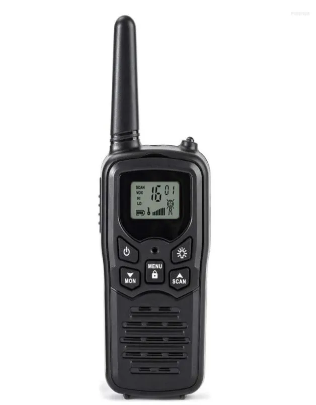 Walkie talkie mini rádio portátil para acampamento ao ar livre 22ch uhf 4469375 mhz até 8km portátil interphone2090589