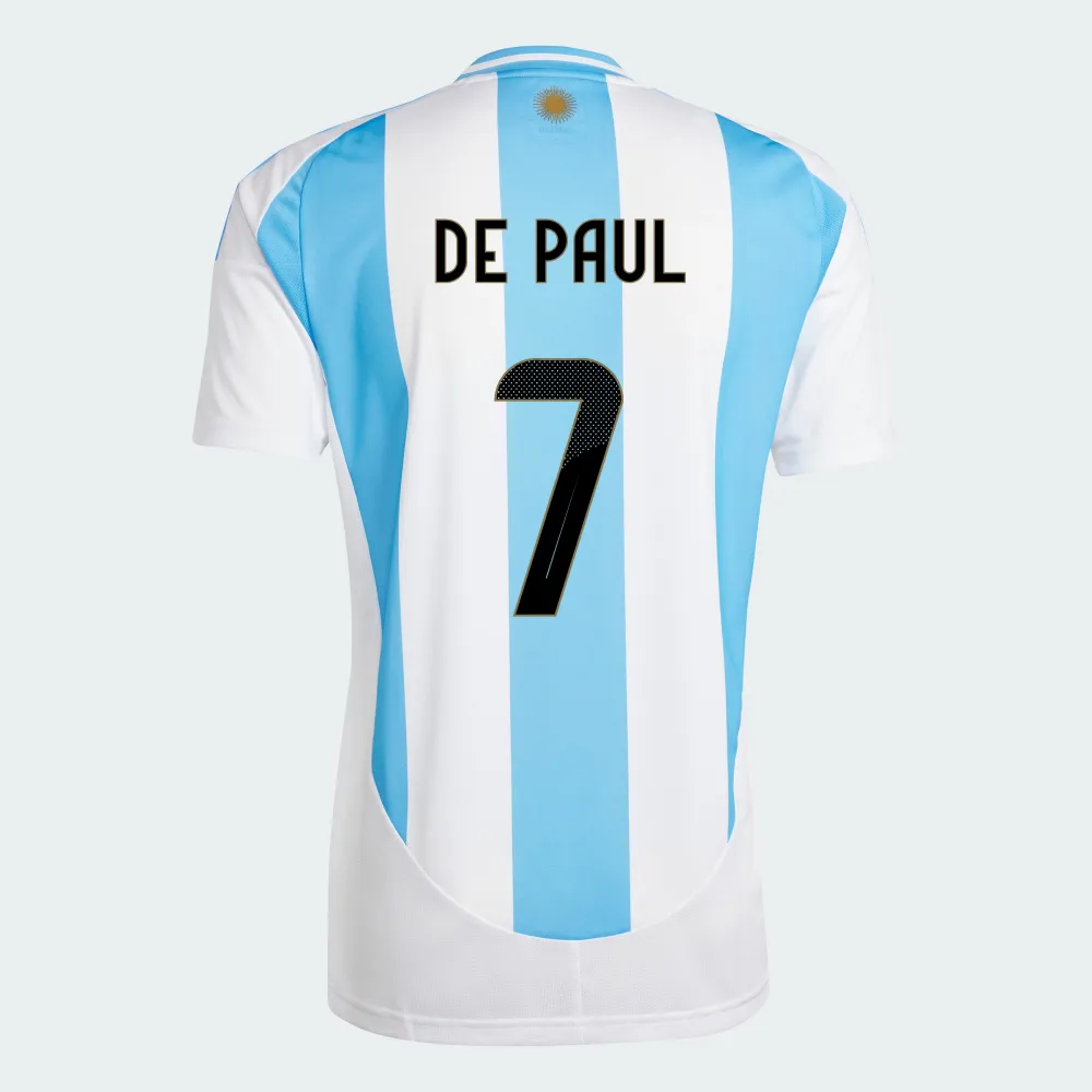3XL 4xl Fan Fans Player 3 Argentina Soccer Jerseys Copa 2024 Dybala Martinez Maradona De Paul 24 25 866 DHgate