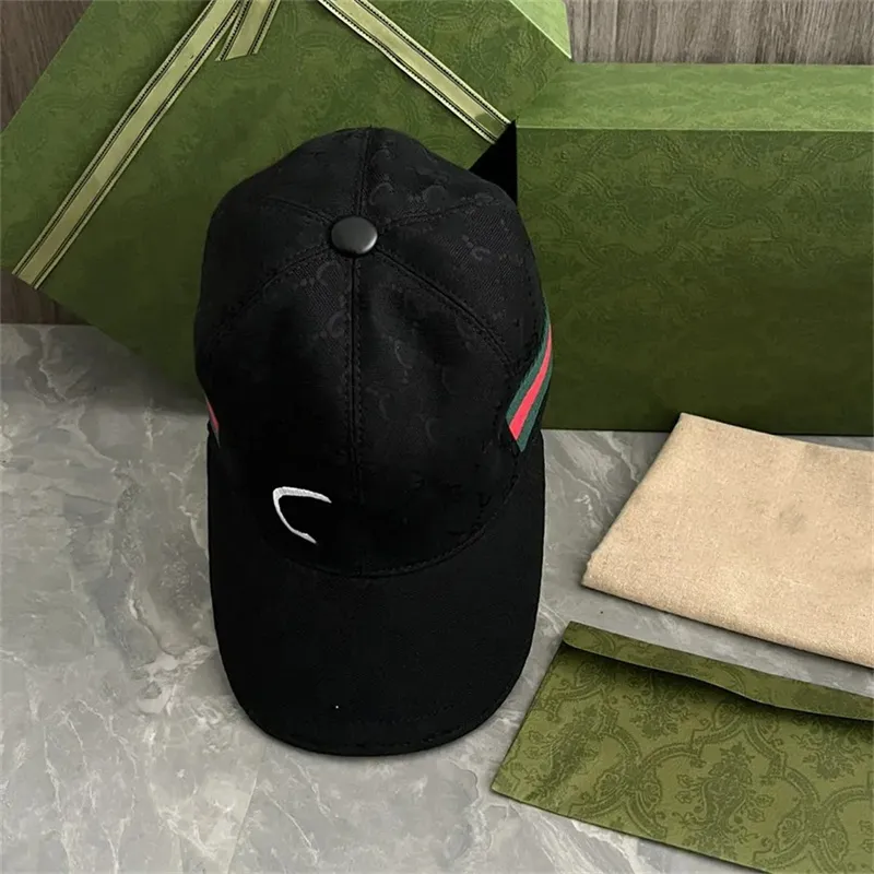 Canvas Ball Caps Men Designer Hats Fashion Women Baseball Cap Fitted ...