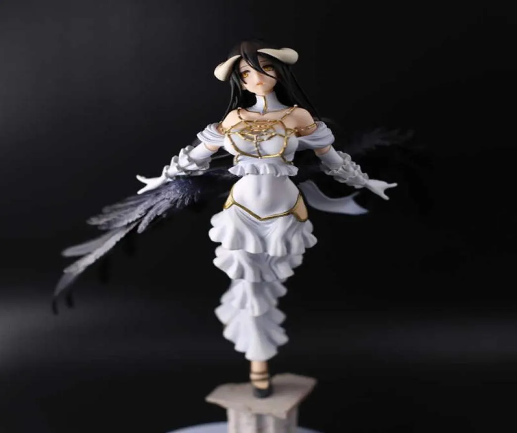 2019 nuova figurina 25 cm albedo Anime Cartoon Ragazze sexy Anime Action PVC Figure giocattoli Per bambini Bambini Regali di Natale MX2007279477206